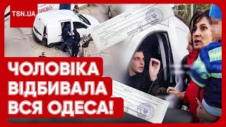 😱 Жорстоко скрутили на очах у дітей! Представники ТЦК налетіли на чоловіка: відбивала вся Одеса!