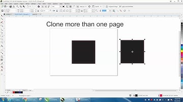 Corel Draw Tips & Tricks Clone to more than one page