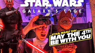 NEW at Galaxy's Edge for Star Wars Day! Darth Maul Lightsabers & Loth-Cat Mug | May 4th 2024