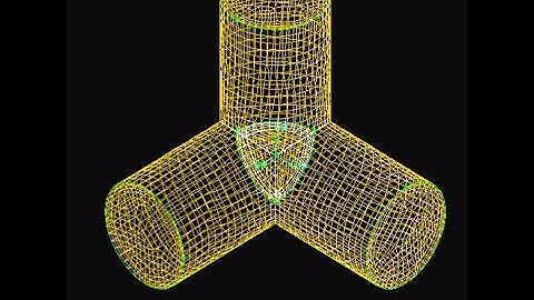 03.Third tutorial of Gambit : Modeling a Three-Pipe Intersection (3-D)