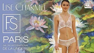 LISE CHARMEL Couture Lingerie Full Fashion Show Paris 2023 4K UHD EXCLUSIVE interview Bikini Models.