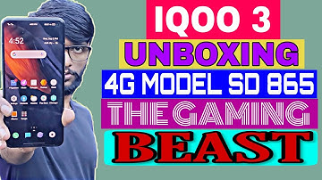 iQOO 3 Unboxing and First Impression - The Performance Monster Smartphone