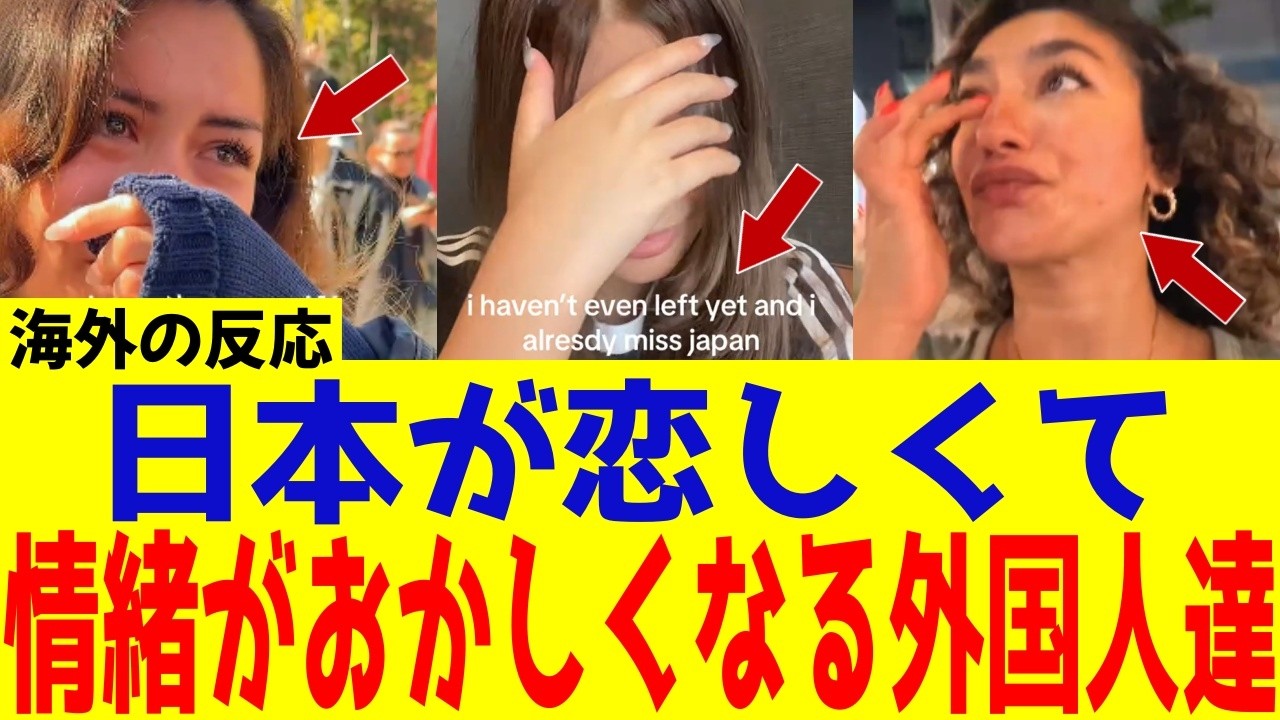 【海外の反応】日本が恋しい！外国人が日本の優しさに触れ日本旅行後帰国した母国で情緒不安定になる理由