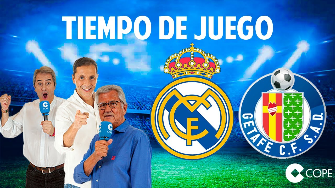 Directo del Real Madrid 2-0 Getafe en Tiempo de Juego COPE - YouTube