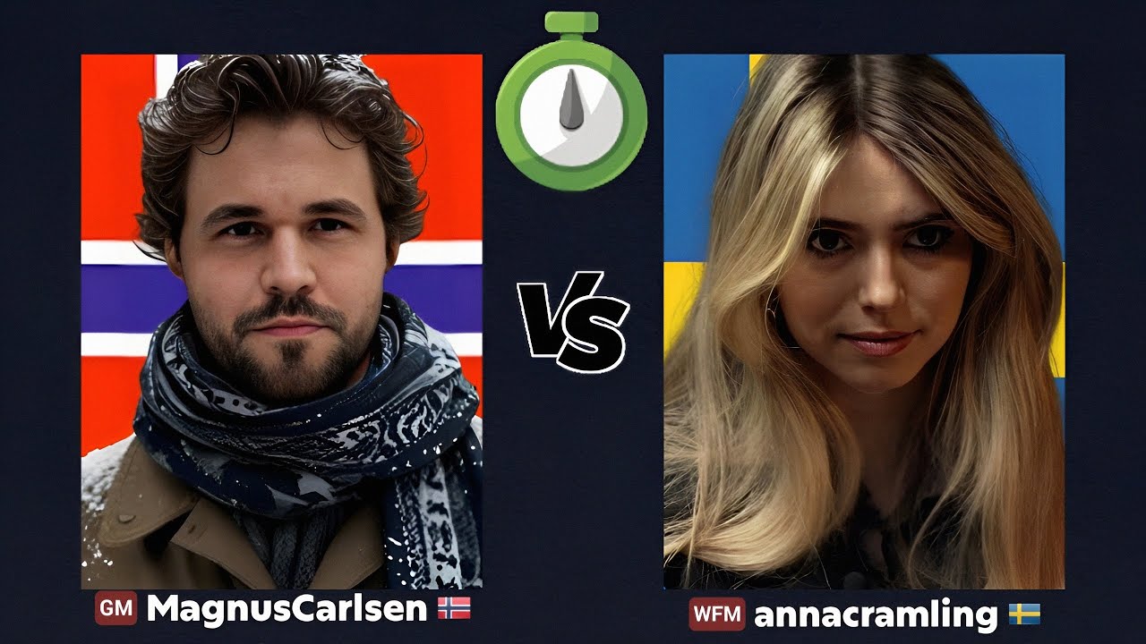 Magnus Carlsen vs Ann Cramling | Simul Chess | March 6, 2026