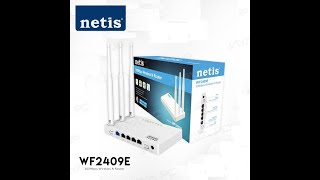 configuration  point access netis wf2409 شرح اعدادات راوتر