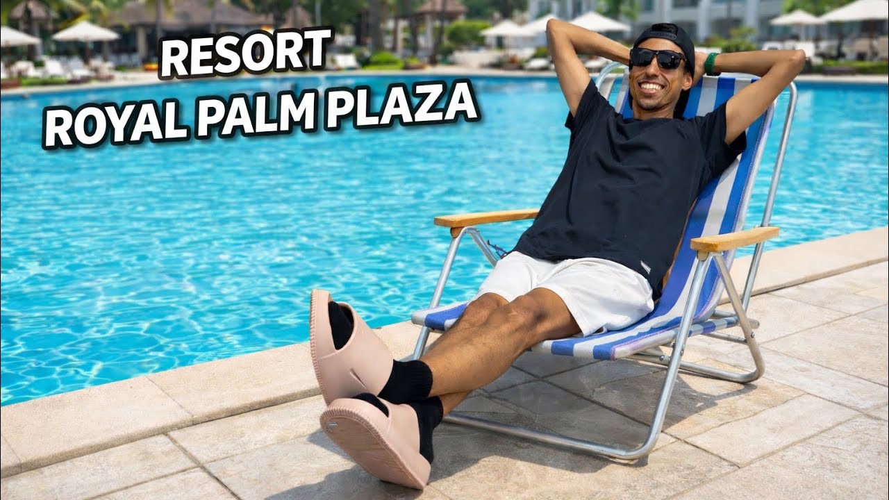 RECEBI UM CONVITE PARA IR NO RESORT ROYAL PALM PLAZA EM CAMPINAS.