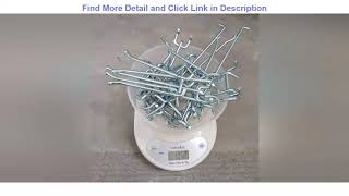 Product Deal moyeeka Pegboard Hooks Assortment, 1/4 Inch Peg Board Hook Set, Heavy Weight Pegboard