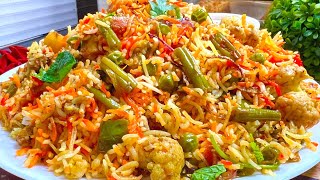 Vegetable Biryani | वेज बिरयानी घर पे | Quick & Easy Veg Biryani | Vegetable Rice