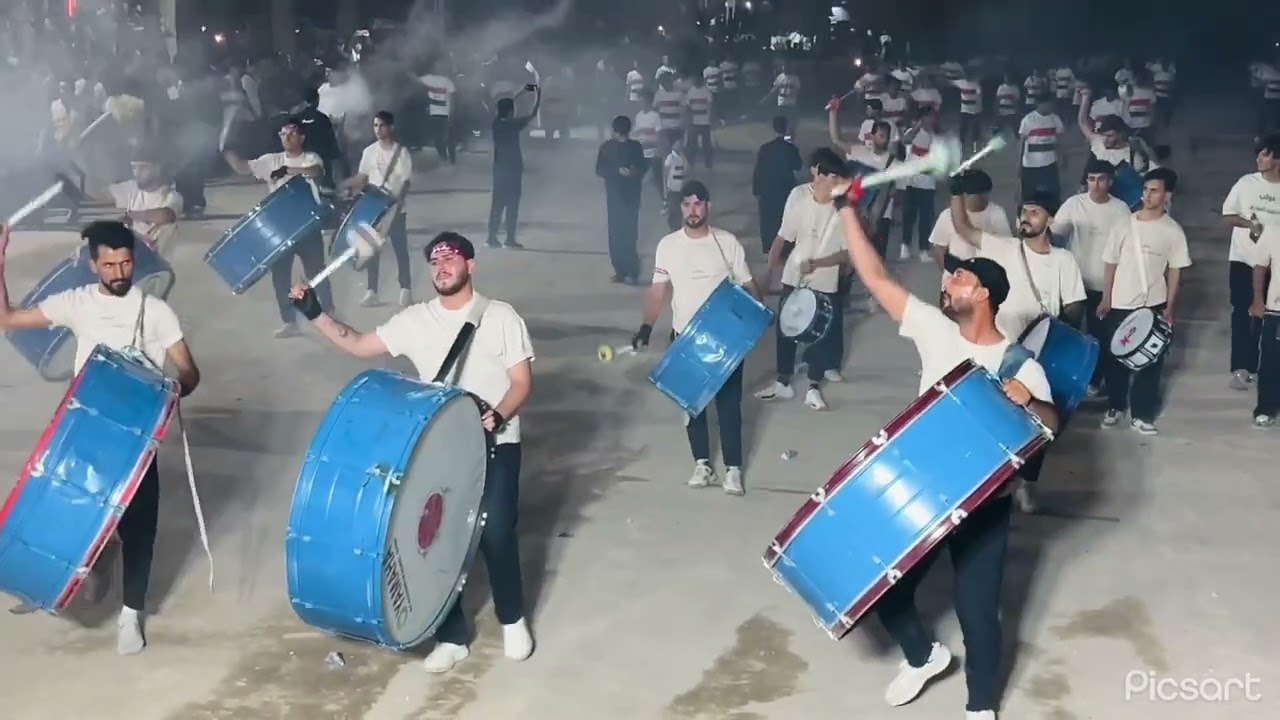 استعراض موكب شهداء الحشد الزبير / موكب مسلم ابن عقيل