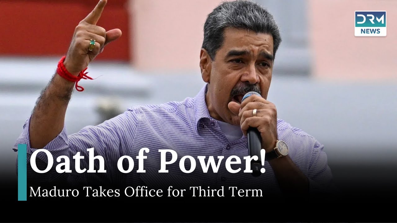 Venezuela's Maduro Sworn in for Third Term Amidst Opposition Vows to Return | DRM News | AC11