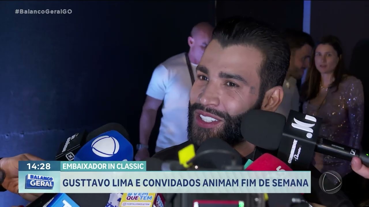 GUSTTAVO LIMA E CONVIDADOS ANIMAM FIM DE SEMANA