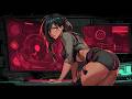 Cyberpunk Agent Focus ????️ Red Protocol | Synthwave Mix