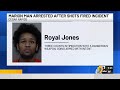 Marion man arrested after shots fired incident