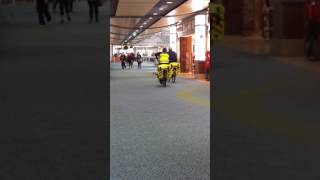 Bikes in YVR airport