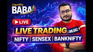 LIVE NIFTY & SENSEX TRADE || #liquiditybaba #nifty #sensex | 17 JUN 2026