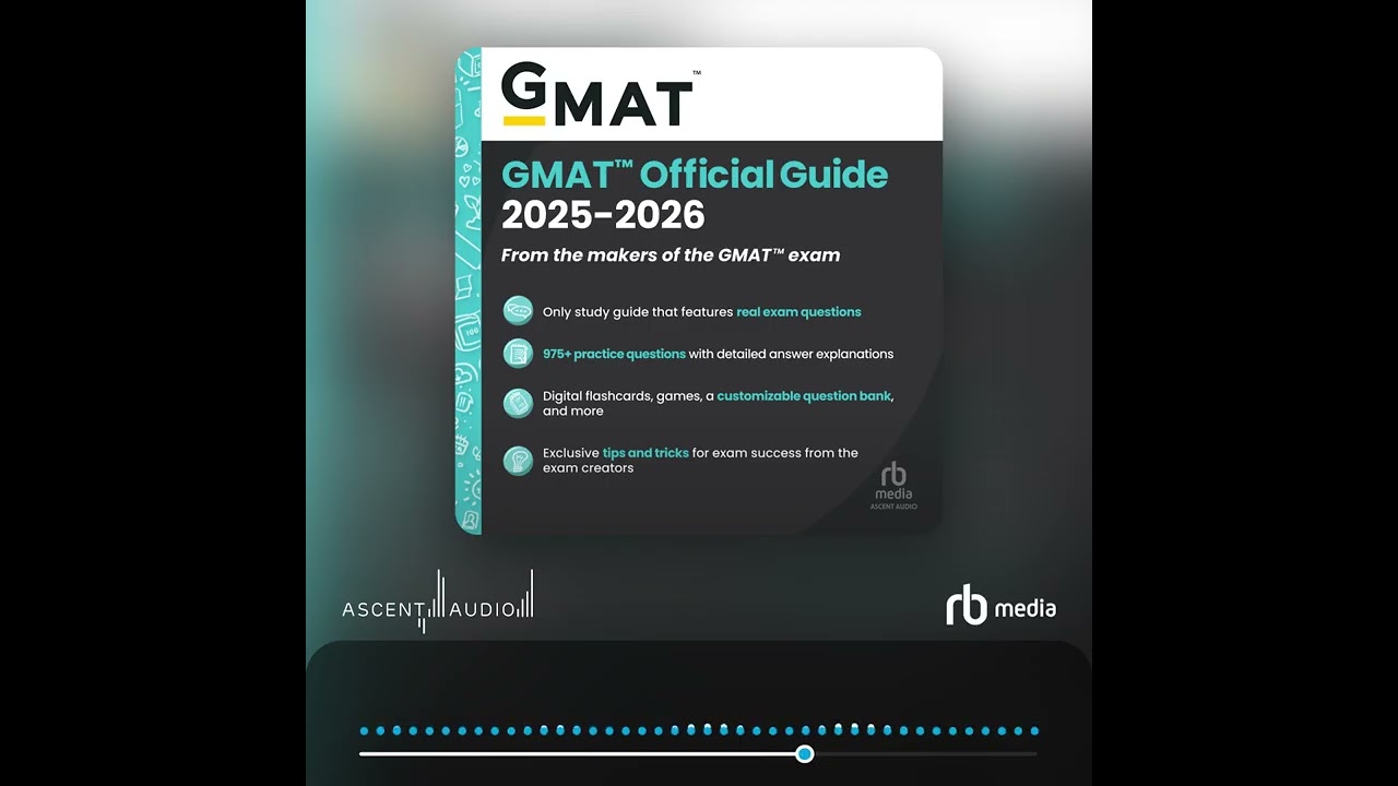 Audiobook Sample: GMAT Official Guide 2025 - 2026
