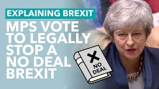 MPs Attempt to Legally Prevent No Deal - Brexit Explained