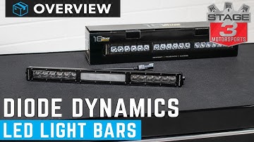 Diode Dynamics SS18 Stage Series 18" White Flood LED Light Bar Overview