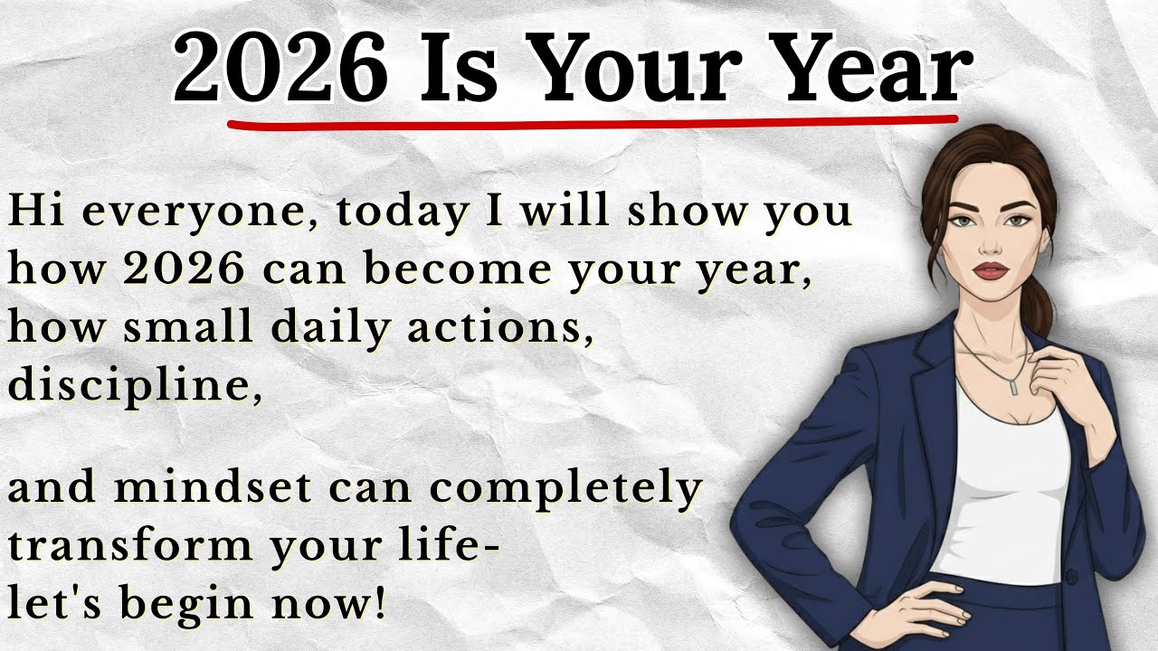 Learn English Through Story: How to Transform Your Life with Discipline in 2026 (A1 Graded Reader)