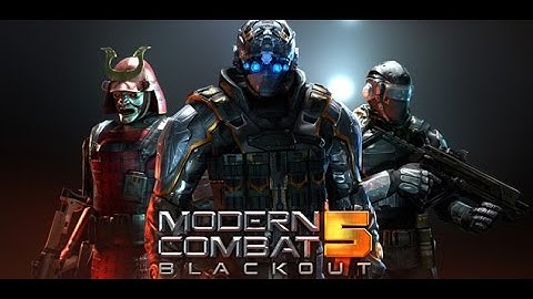 Modern Combat 5 ON PC - windows 10 / windows 8 / window 8.1 Game play using keyboard and mouse