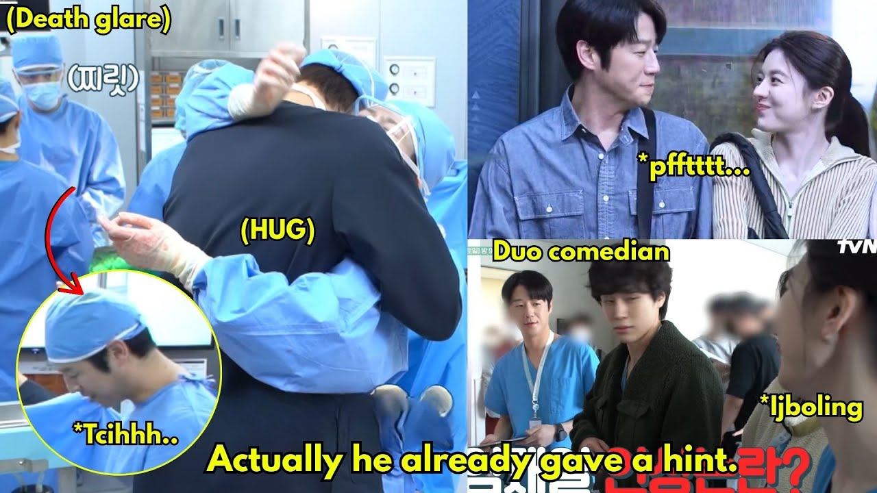 Turns out Juwon's more jealous of Younjung offcam than his character😅 Turn the set into comedy show