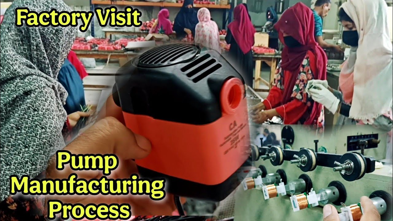 How a water pump is Made | Complete Factory Visit | Pump Manufacturing | Water Air Cooler Pump