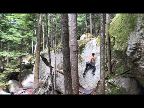 Beta Video for climb Black Slabbath v7, Squamish