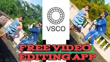 VSCO free video editing app 2020//best video background colour change app