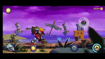 Angry Birds transformers gameplay with Sentinel Prime