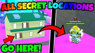 *UPDATED* How To Find ALL SECRET LOCATIONS In Anime Strike Simulator!!