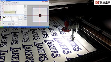 Camera Registration Laser Cutting Machine