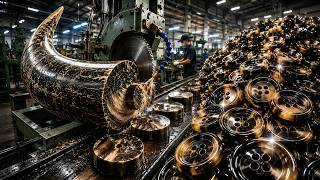Inside a Giant Buffalo Horn Button Factory,  From Rough Horns to Luxury Buttons