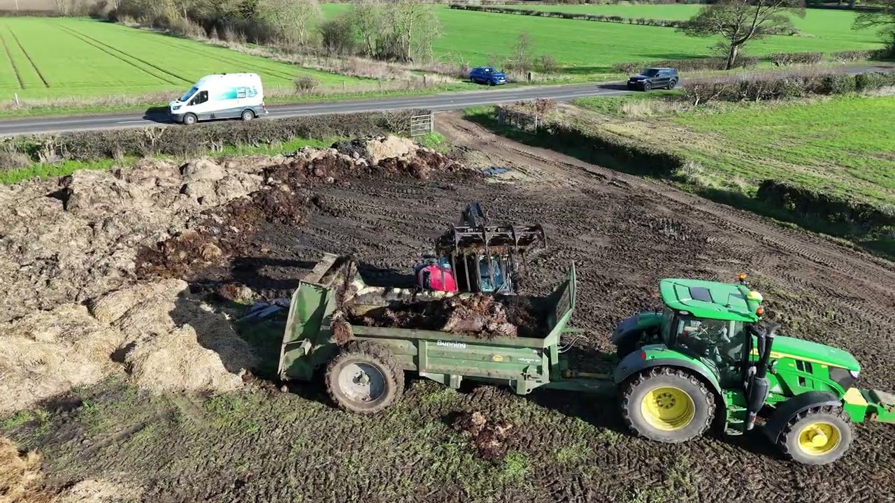 SPREADING THE GOOD STUFF EAST COAST YORKSHIRE UK #farming