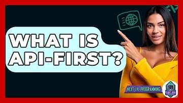 What Is API-First? - Next LVL Programming