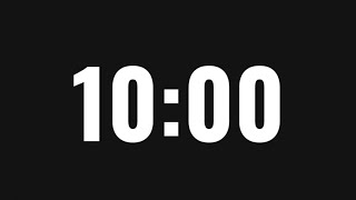 10 Minute Pomodoro Timer |Work Faster