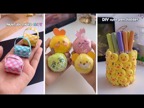 10 Easy Craft Ideas/ Miniature Craft /paper Craft/ How To Make /diy/school Project/mukta Art & Craft