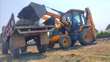 jcb backhoe front bucket loader tractor loading #jcb3dxmachine #jcb3dx #tractor #jcbvideo