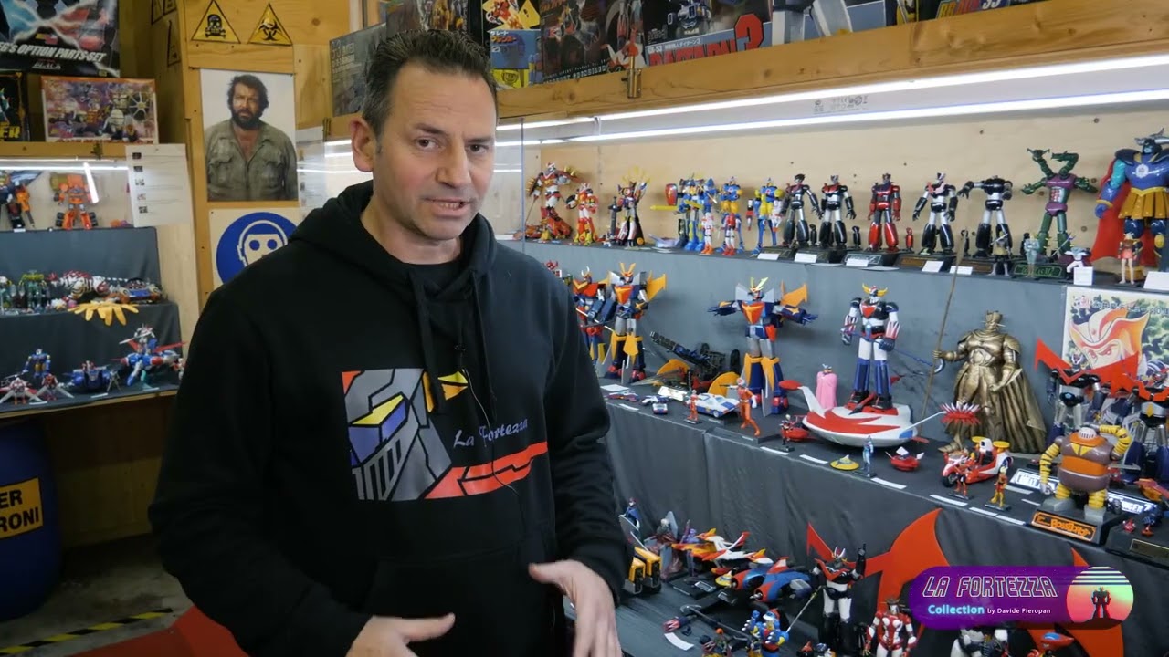 Tutti i Goldrake presenti a La Fortezza di Davide Pieropan!