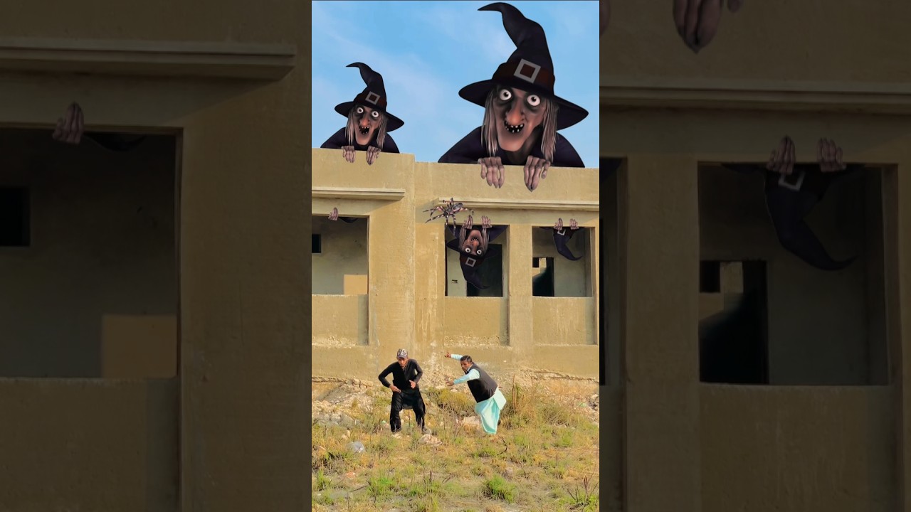 🔥😱 Witch & Ghost Prank | Funny Reactions