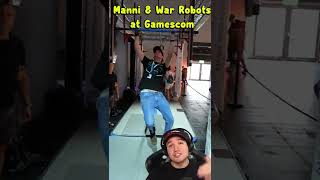 Manni Vs Gamescom Parcour #shorts #viral #highlights #gamescom War Robots