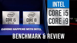 Intel 10th Gen CPU Core i9 10900K \& i5 10600K benchmark and reviewed! Faster and more cores!