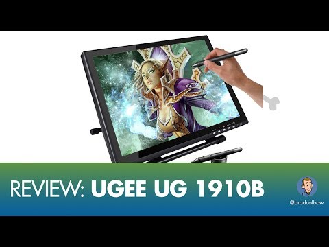 Ugee 1910b Review - YouTube