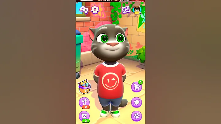 Video 11800191: talking tom cat funny, cat funnycats