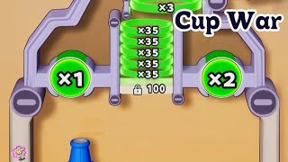 Cup War: Survival Game Gameplay Mobile Android screenshot 1