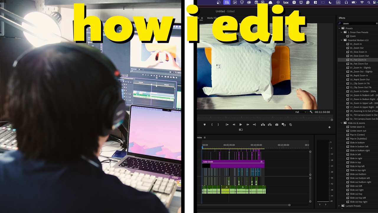 how i edit my videos | my editing process - YouTube