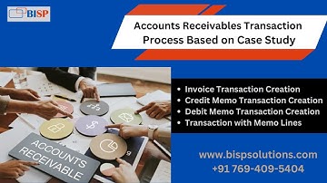 Accounts Receivables Transaction Process Based on Case Study | AR Process Cycle-Step-by-Step