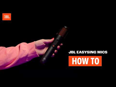 JBL EasySing Mics | How to Set Up and Use Your Microphones