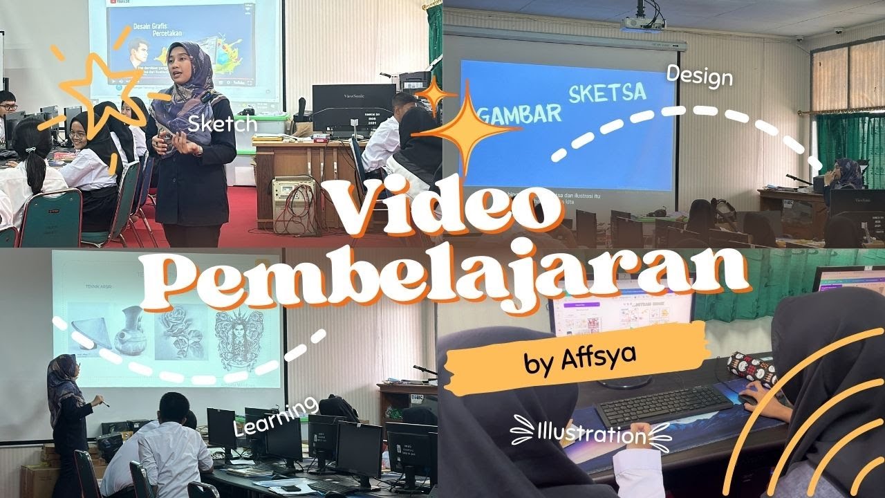 Video Praktik Pembelajaran || Kompetensi Keahlian DKV || Mata Pelajaran Sketsa dan Ilustrasi
