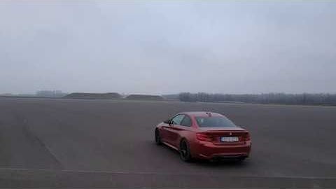 Autonomous Drifting with BMW M2 Competition at ZalaZONE Proving Ground (first success)